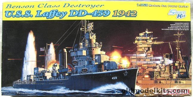Dragon 1/350 USS Laffey DD459 Destroyer, 1026 plastic model kit